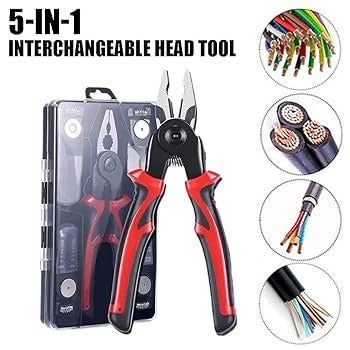 Ensemble de pinces multifonctions 5 en 1 remplaçables